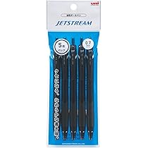 Amazon | 三菱鉛筆 油性ボールペン ジェットストリーム 5本 0.7 黒